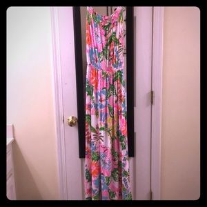 Lilly Pulitzer for Target strapless maxi dress.